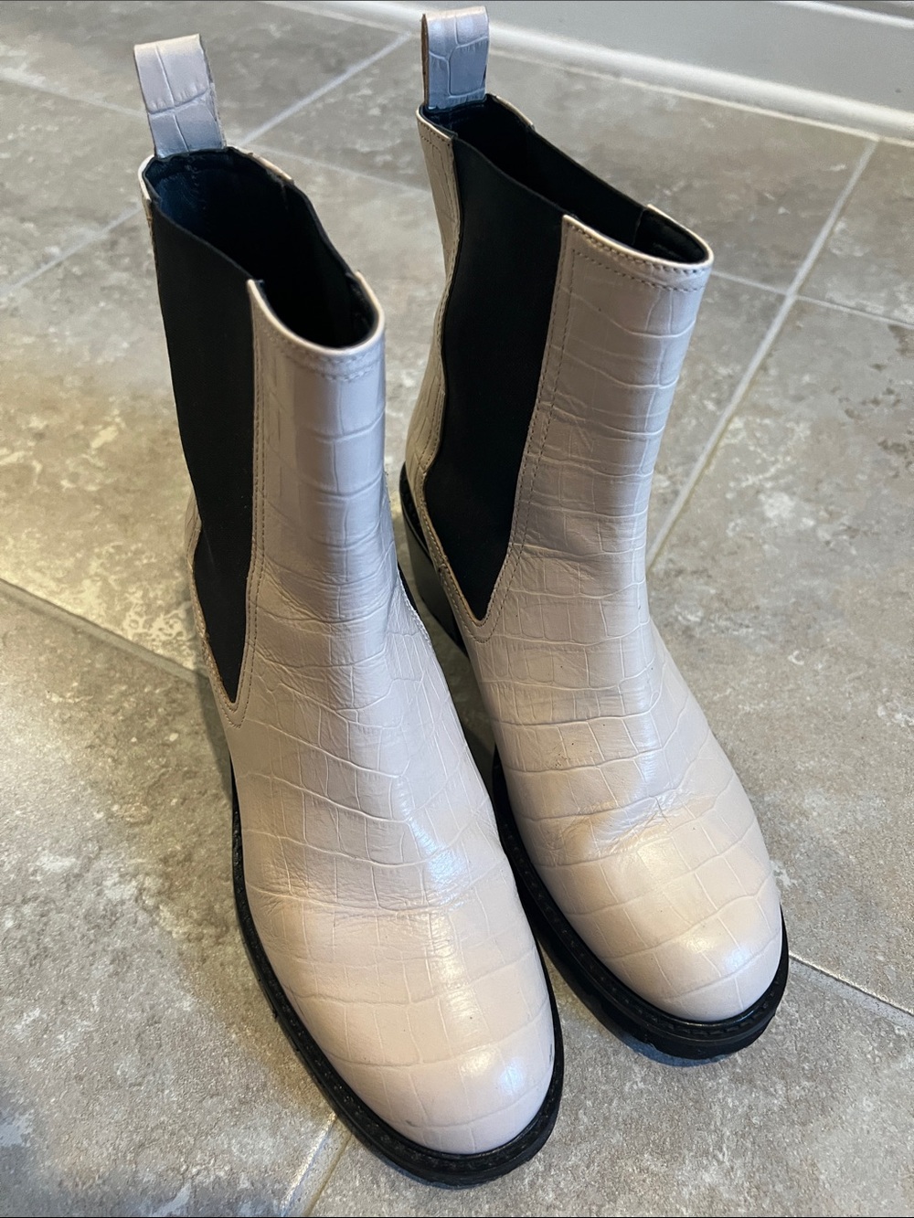 Seychelles cream ankle boot